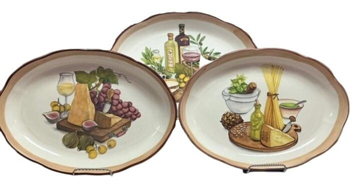 Stagione Shallow Oval Platter