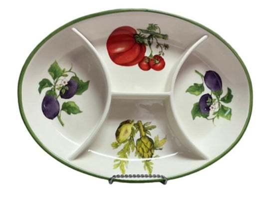 Vegetable 4 Compartment Platter