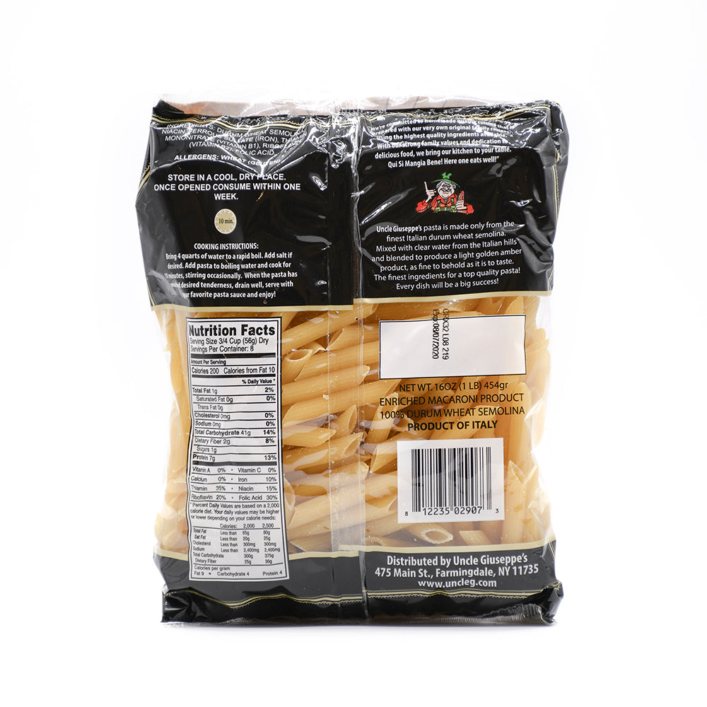 Uncle Giuseppe’s Penne Rigate